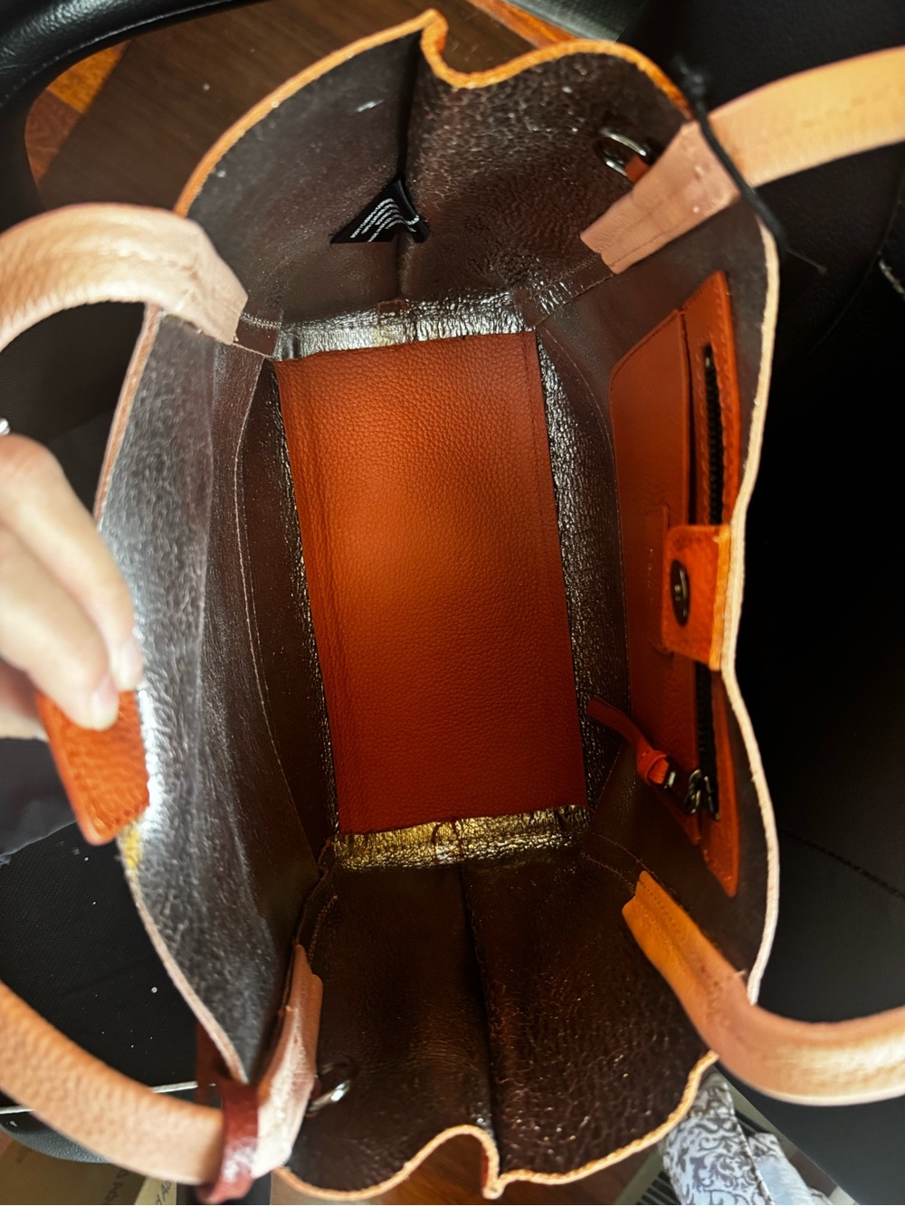 NWT BOTKIER  Leather Tote - Picture 3 of 7